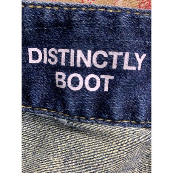 Lane Bryant Womens Size 16P Bootcut Jeans denim stretch Flare 4012 Embroider - Picture 5 of 10